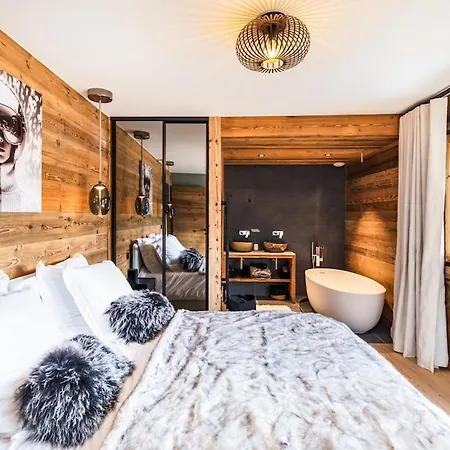 Chalet De Luxe Aux Gets Avec Jacuzzi, Sauna, Wi-fi, Parking *