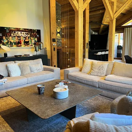 De Luxe Aux Gets Avec Jacuzzi, Sauna, Wi-fi, Parking - Fr-1-671-272 شاليه *